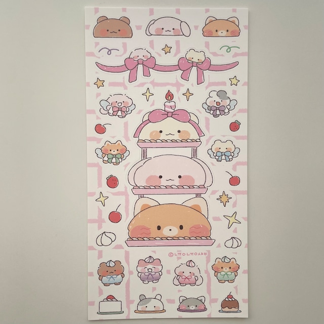 nyung nyung shop 〔sticker set-思いを伝えますー 〕