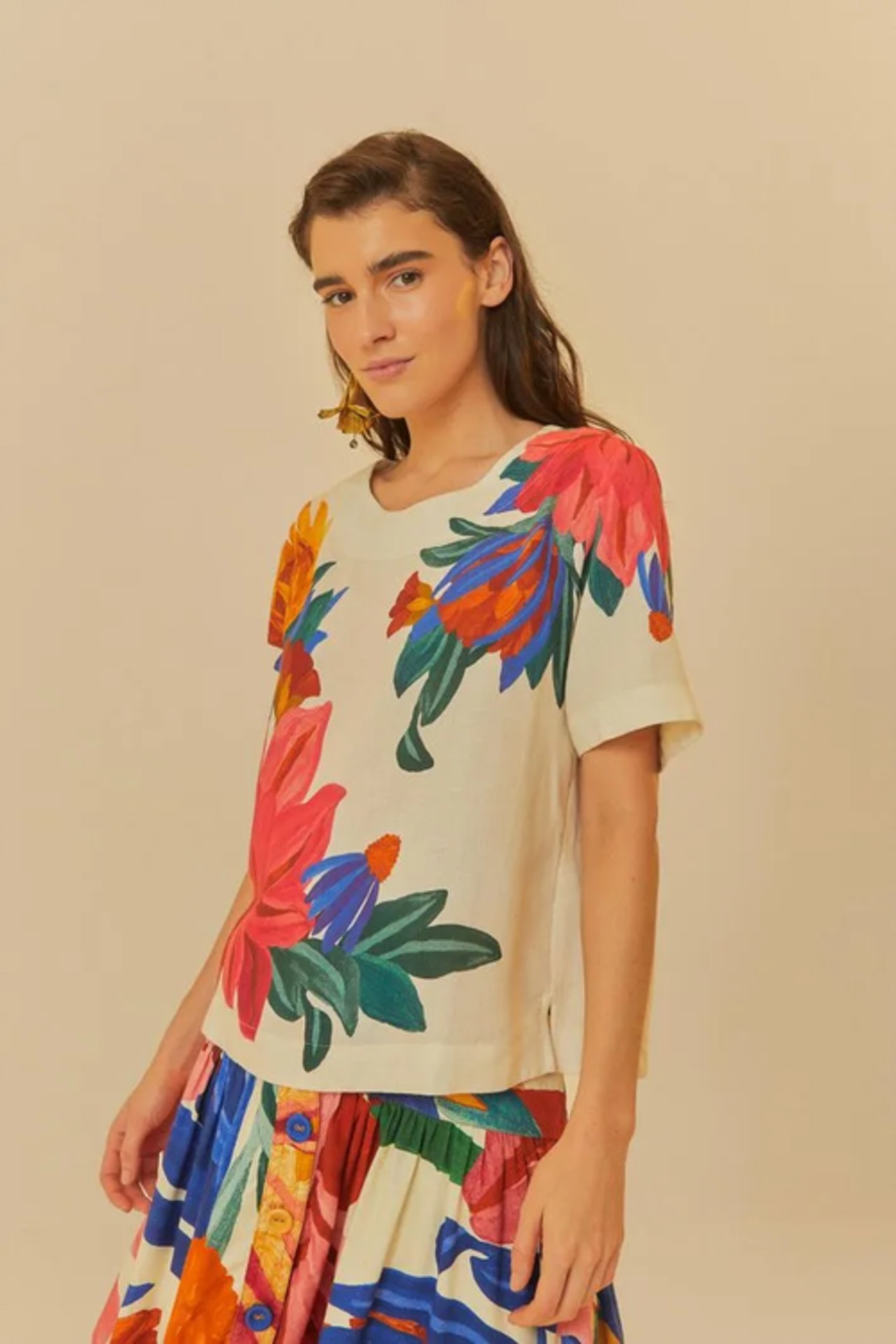 FARM RIO ファームリオ Tシャツ Luiza