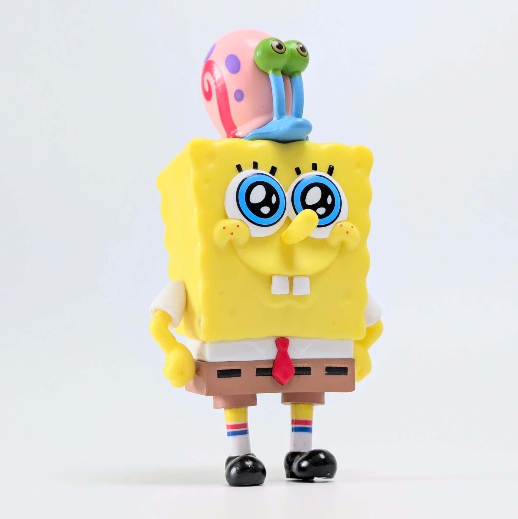 【 SpongeBob SquarePants ( スポンジボブ )  】 『 スポンジボブ&ゲイリー 』PVC Figure set〚アメリカン雑貨 アメトイ〛