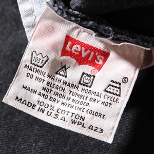 美品 34×32 Levi’s 501 USA 99年 サルファーブラック デニムパンツ