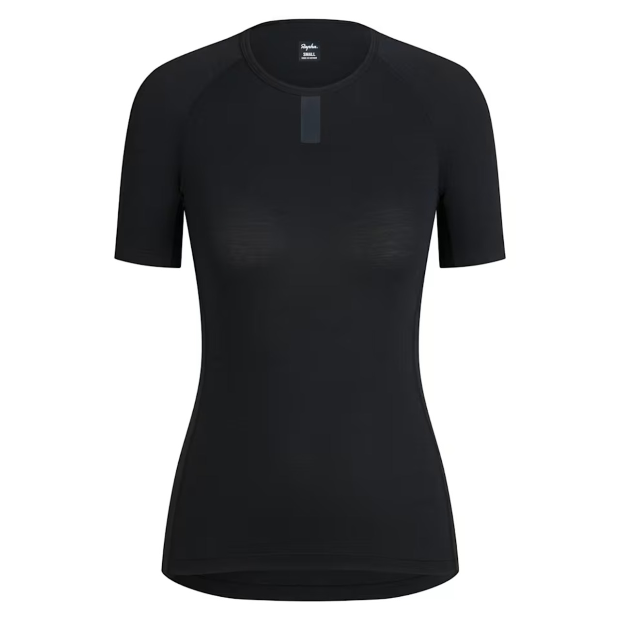 RAPHA WOMEN'S MERINO BASE LAYER - SHORT SLEEVE BLACK