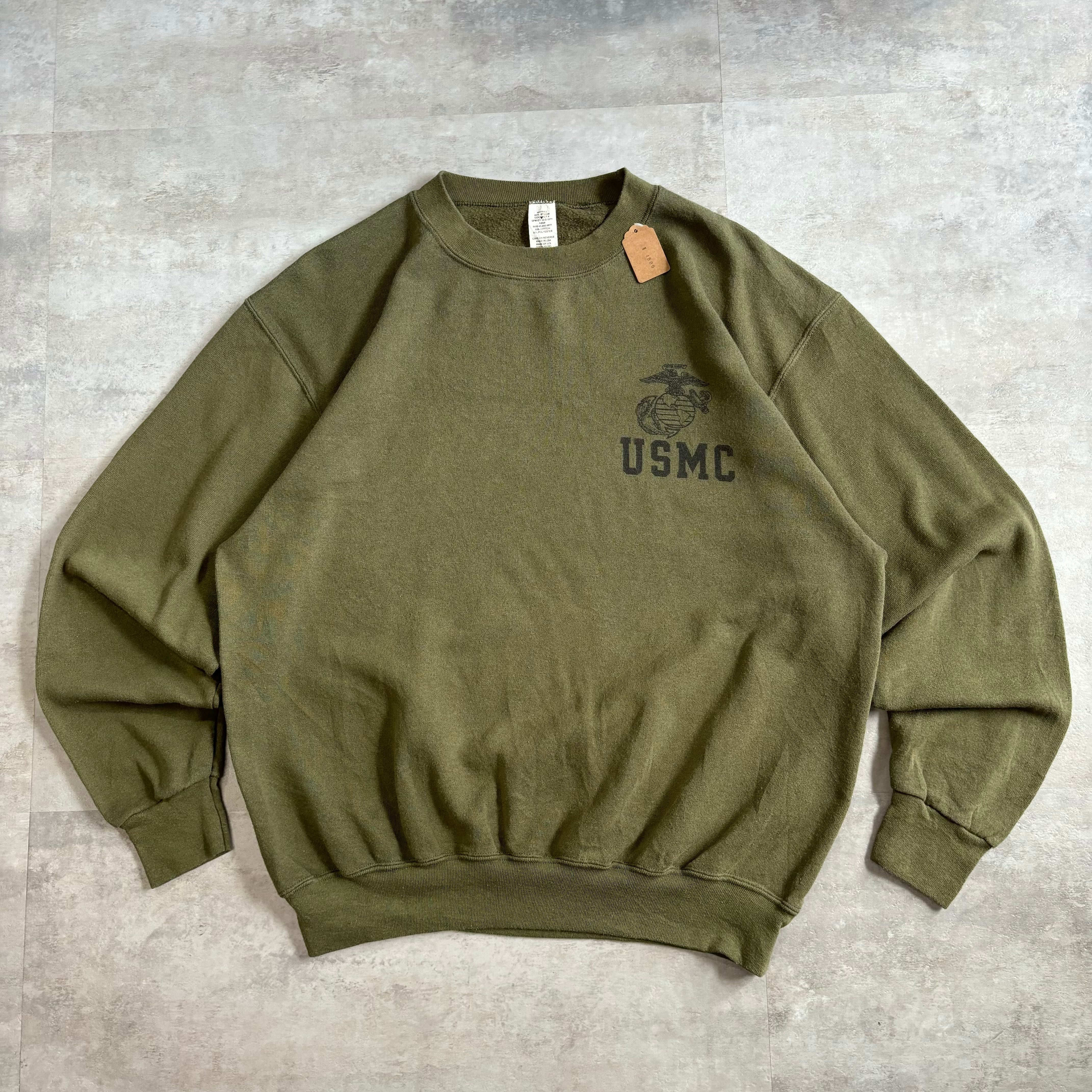 USMC アメリカ兵隊隊 80's〜 アメリカ軍 トレーニングスウェット USA製 M no.1558