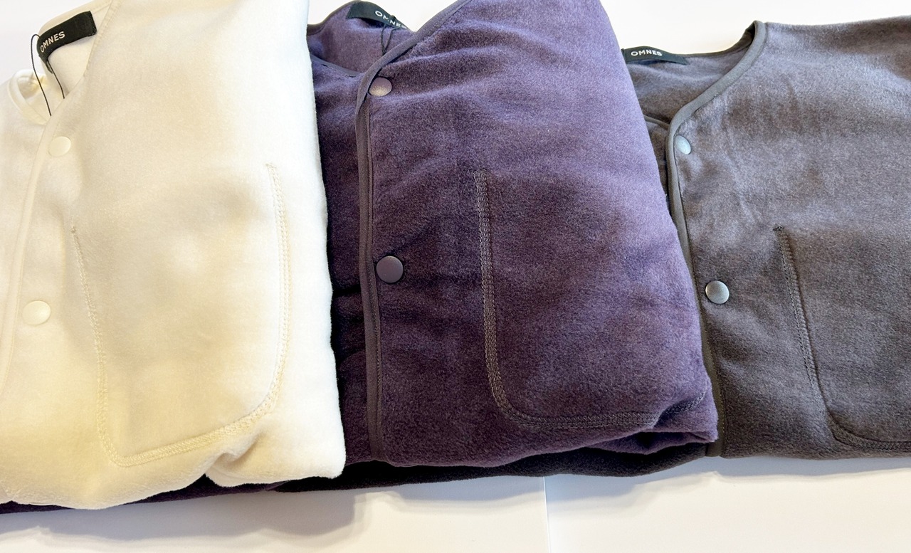 メンズ　ふわふわフリース　カーディガン　長袖