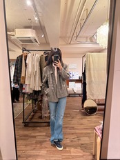 【高級本革】BONITA ティアードフリル レザージャケット
