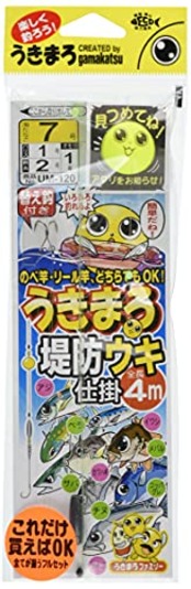 がまかつ(Gamakatsu) うきまろ堤防ウキ釣リ仕掛 UM120 7号-ハリス1. 42198-7-1