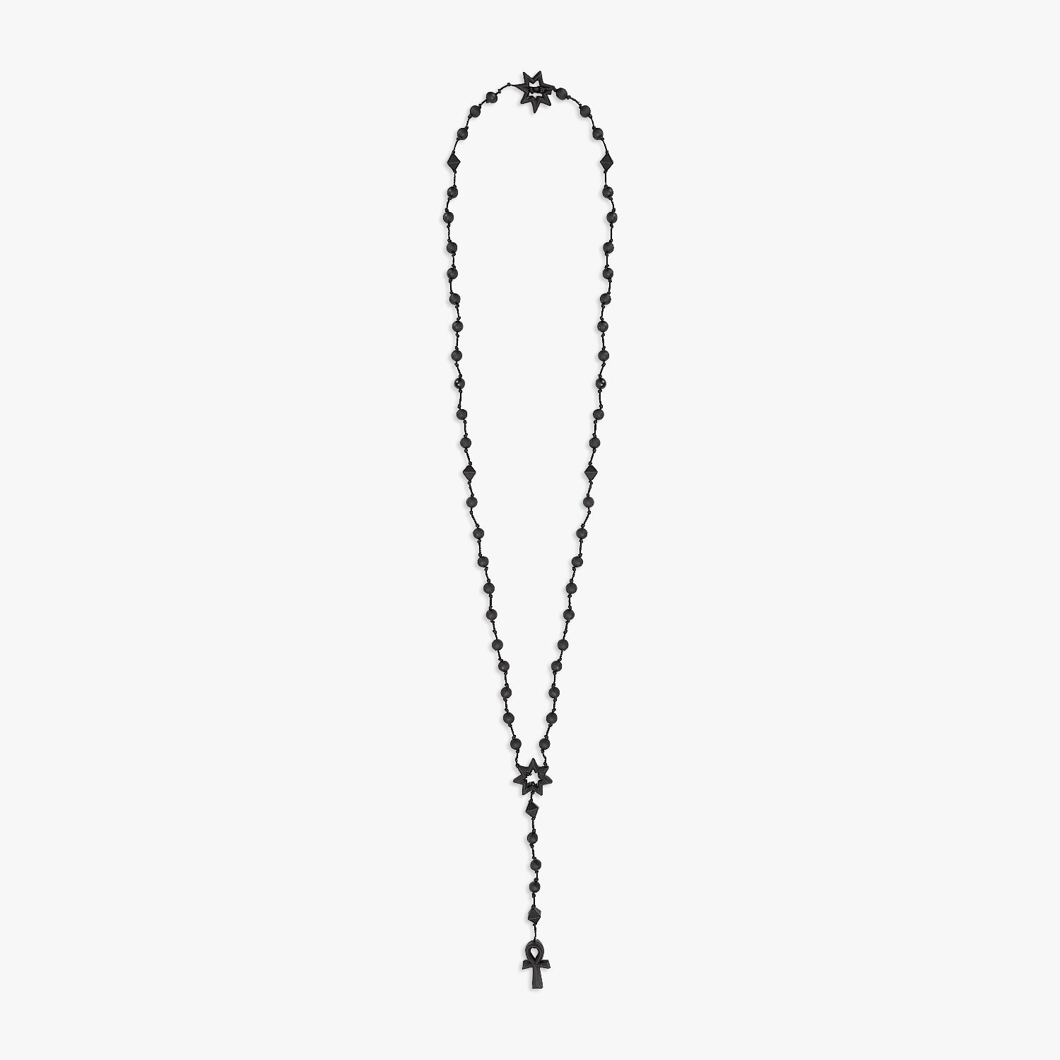 FAKE AS FLOWERS / FAF 26AW AKHARA NECKLACE (BLACK)
