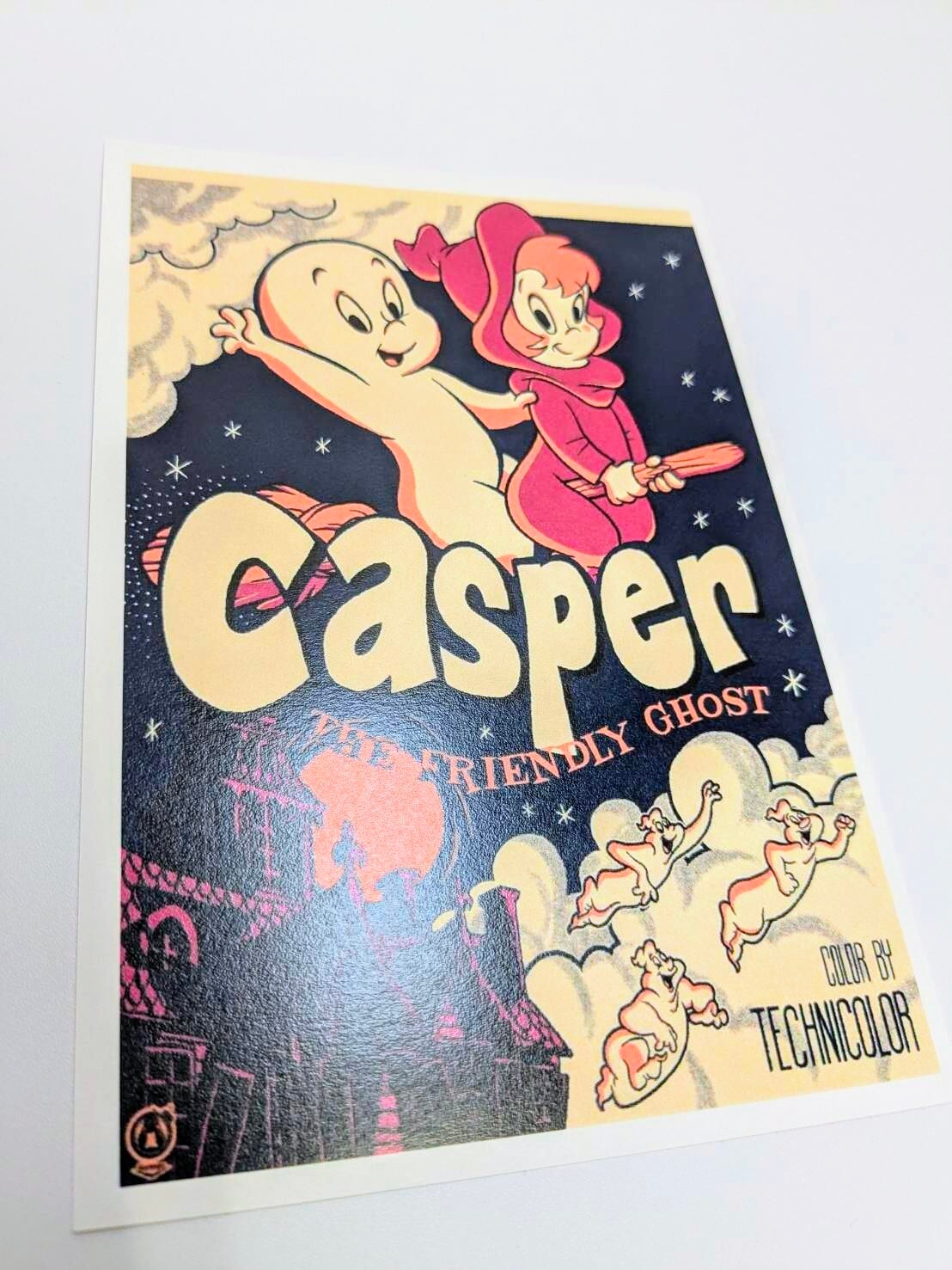 キャスパー /ウェンディ（Casper & WENDY）】(CH0043) POST CARD