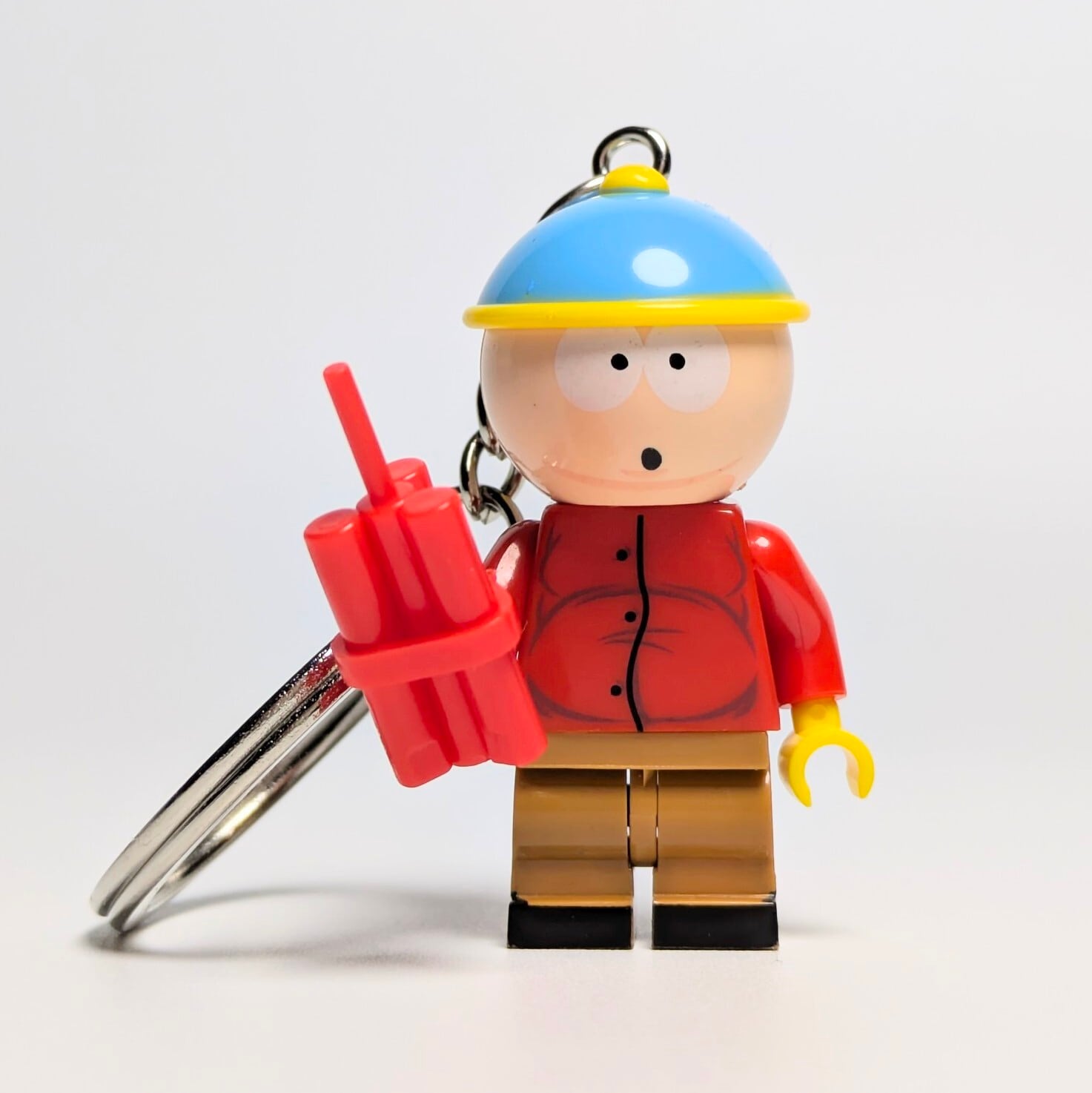 【ブロックフィギュアキーホルダー】 South Park ( サウスパーク ) 〚アメリカン雑貨 アメトイ〛