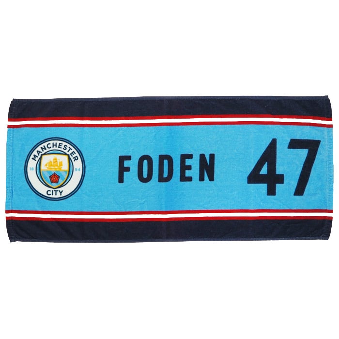 【正規品・タグ付】マンチェスターシティ　19-20　ユニ　フォーデン　47 マンチェスター・シティ サッカーユニフォーム メンズ SIZE L ネイビー