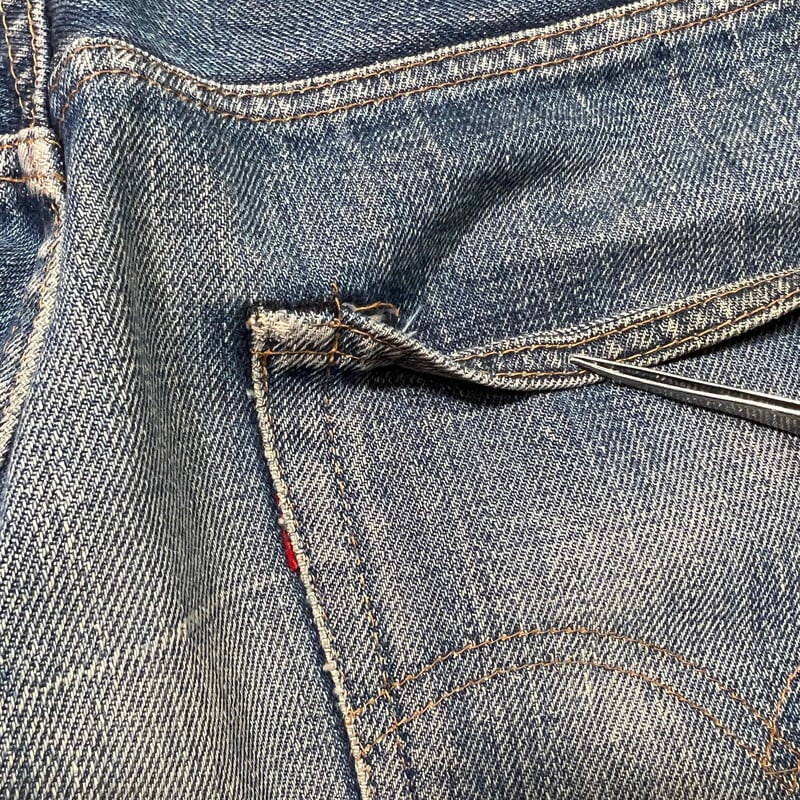 70's Levi's リーバイス 501 66前期 デニム 色落ち良好 刻印6 70's Levi's リーバイス 501 66前期 デニム 色落ち良好 刻印6