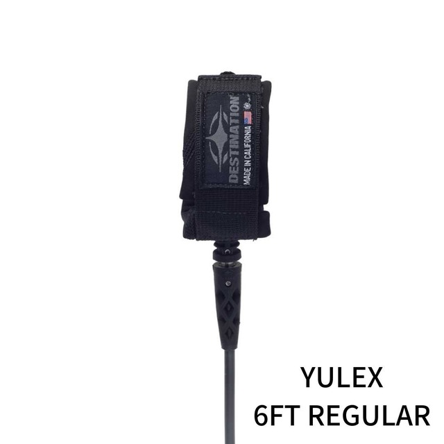 ダブルスウィベル リーシュコード USA YULEX レギュラーモデル 6FT ショートボード用 - DESTINATION