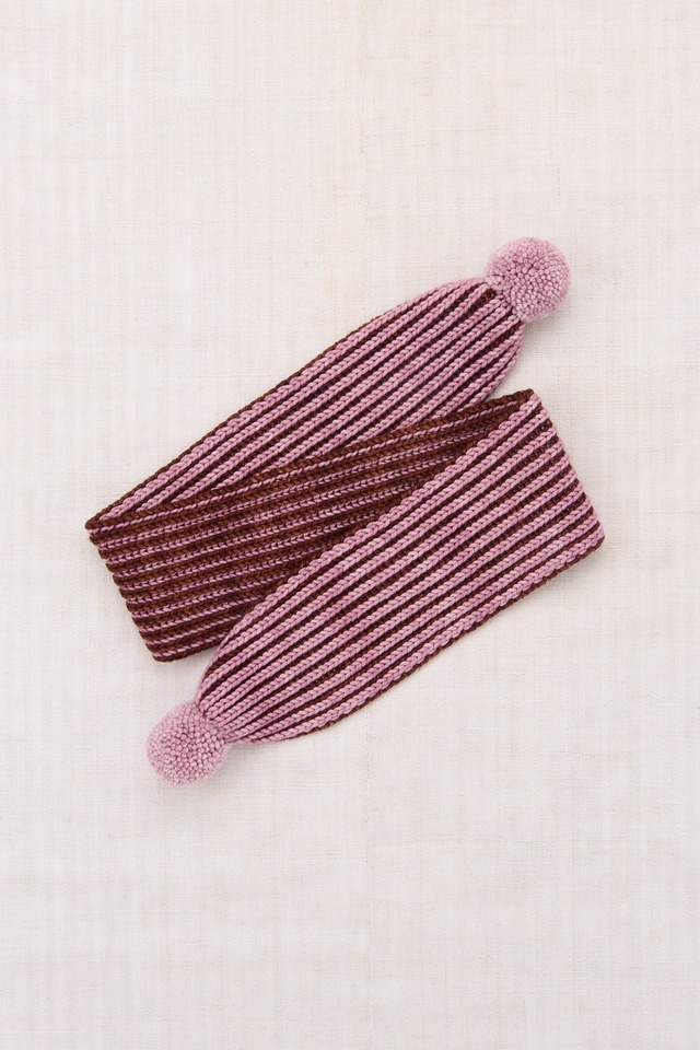 【MISHA & PUFF】26 Fall Drop2 / GLOUCESTER SCARF / ANTIQUE ROSE