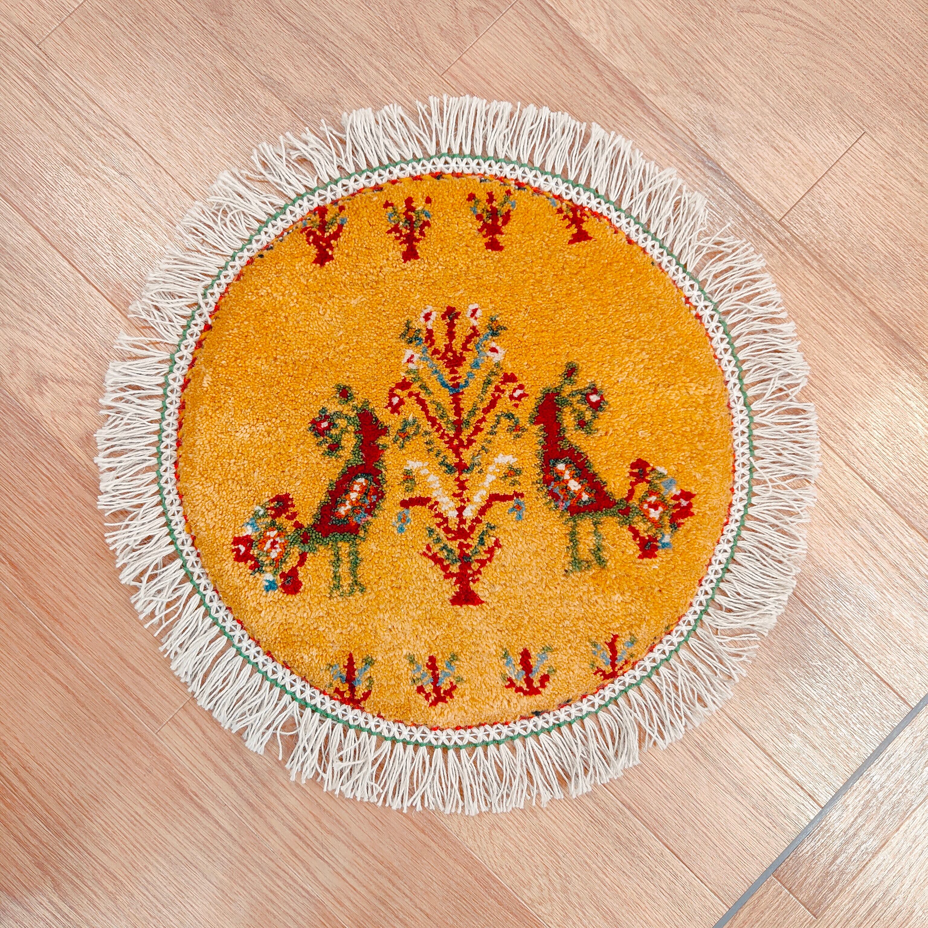 ギャッベ / Gabbeh 直径41cm | Sena Collection