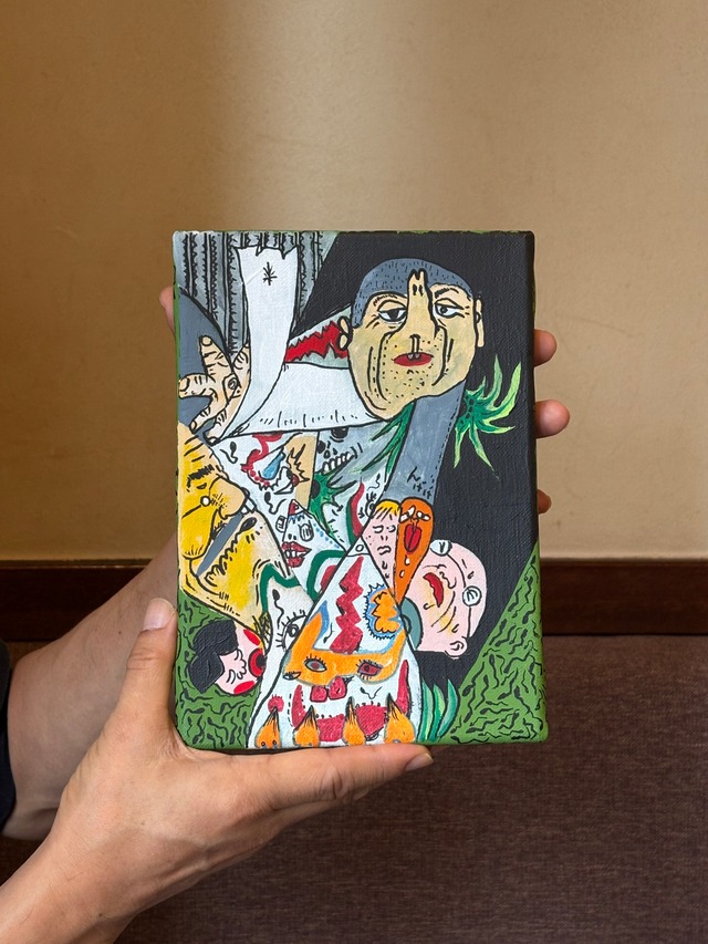 【サムホール絵画】ニカルゲ2026 静かな騒音