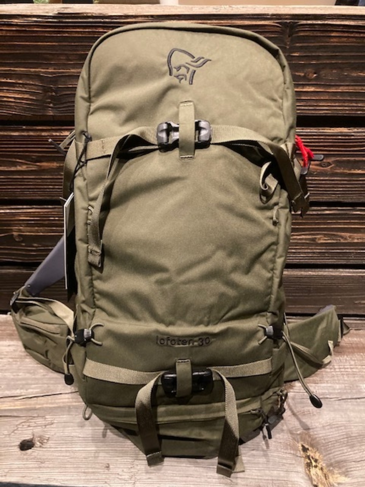 新品未使用☆NorronaノローナLofoten30LパックスPacks正規品 撓る