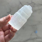 セレナイトタワー＊Sサイズ＊天然石インテリア＊天然石の置き物