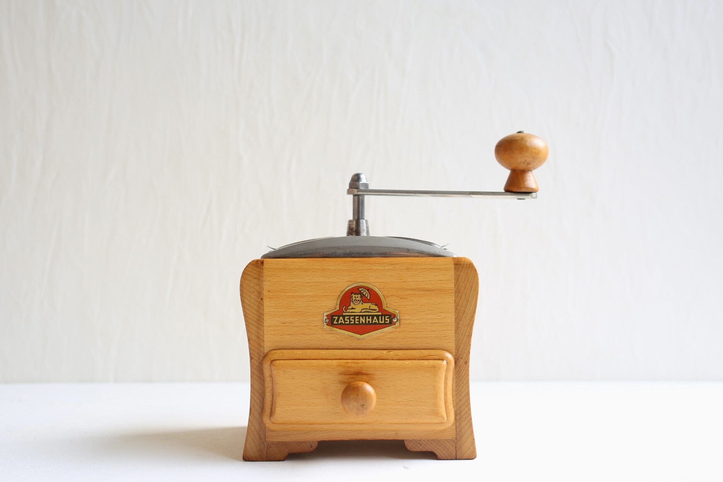 ドイツ ヴィンテージ ZASSENHAUS ザッセンハウス コーヒーミル （蓋