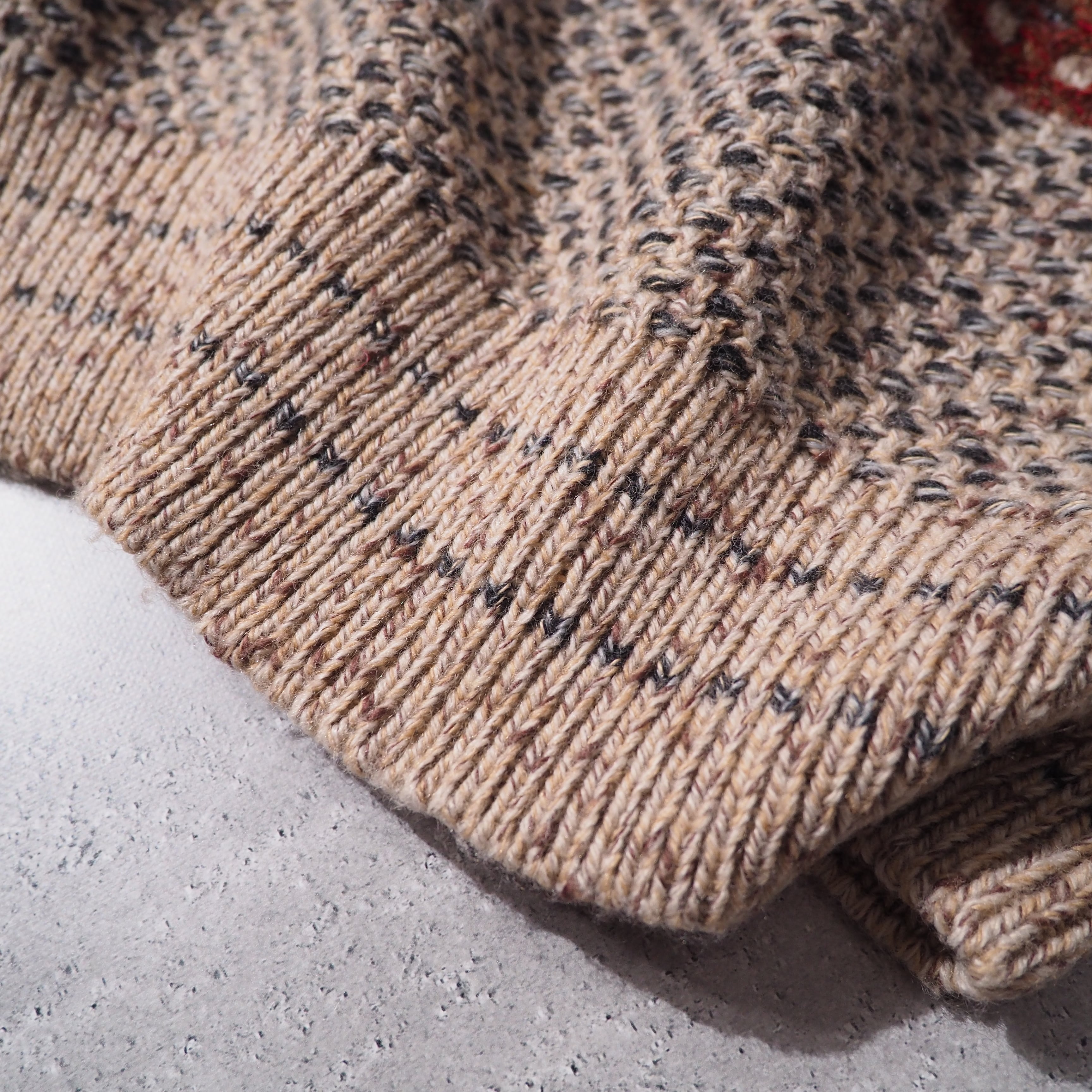 1990s " Made in Italy " Beautiful Autumn colors vintage loose knit