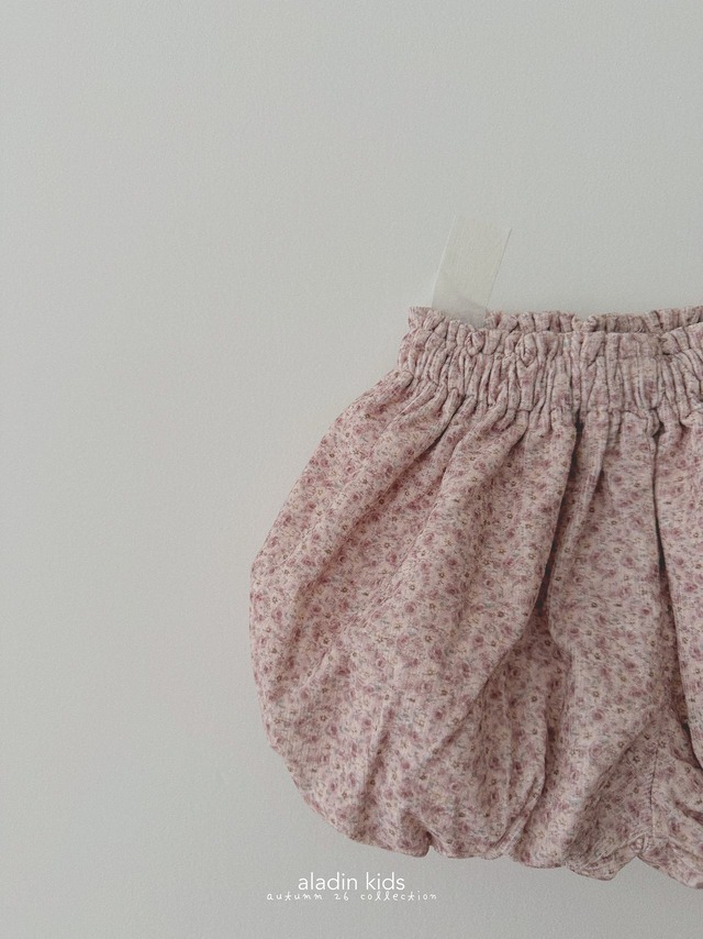 ALADIN［取寄］*flower pink* pumpkin bloomer 26autumn