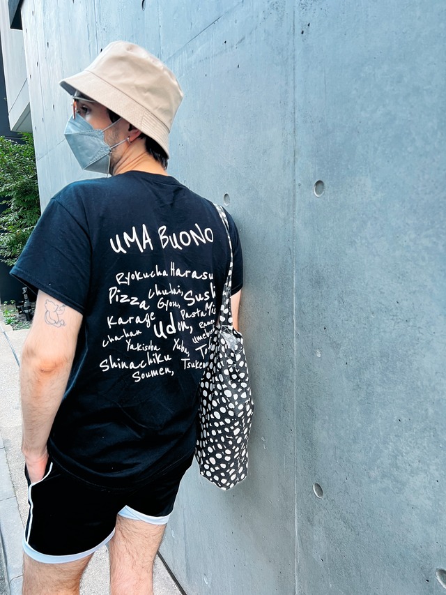 【限定】UMA BUONO T-shirt black