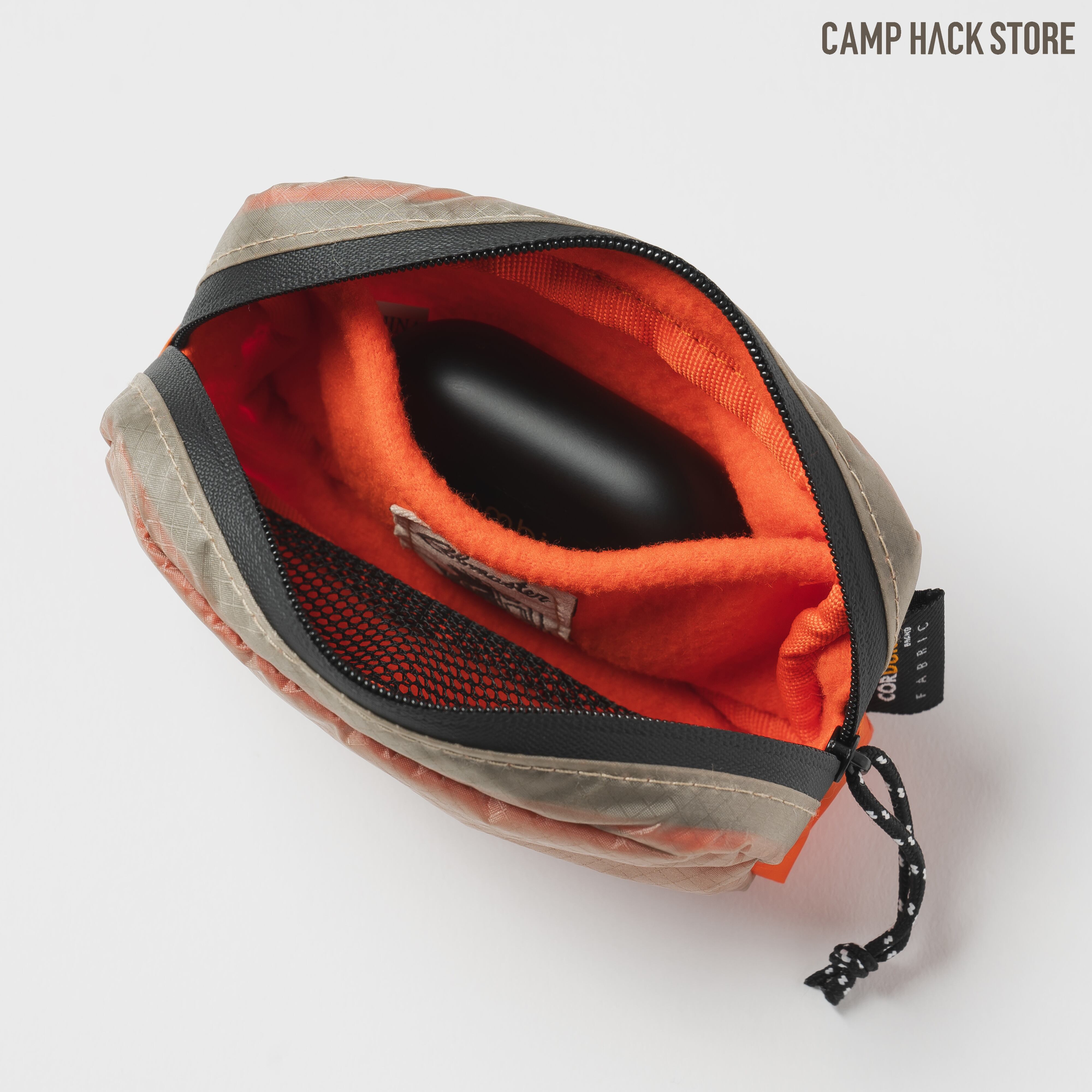 ambie takibi camphack限定 イヤーカフ CAMP HACK別注の新色「Takibi」 限定ポーチ付きで12月15日発売