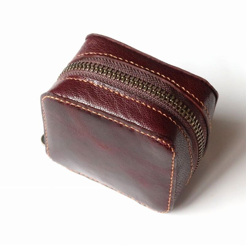 レンズフィルターケース 本革 ダークブラウン #158 | Pay ID