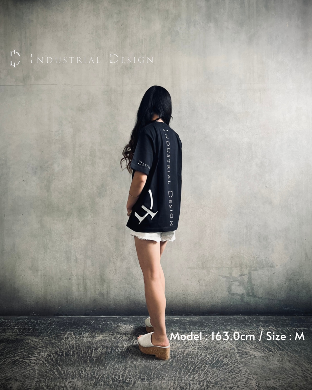 ID プレミアムTシャツ (Black)