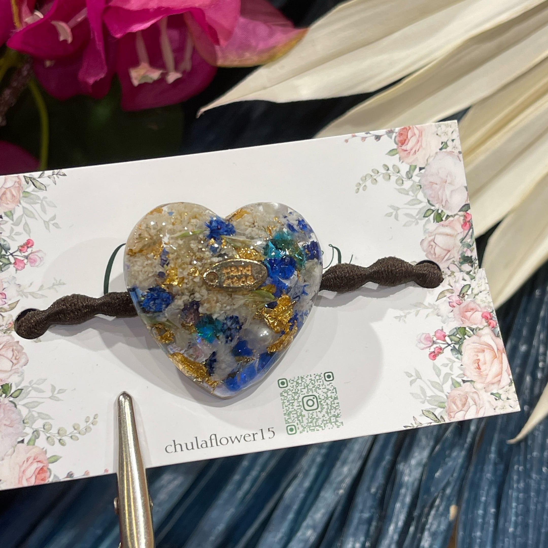 お花チャーム　じゃら　ヘアゴム　2番のみ¥120画像3枚目見てください お花チャーム じゃら ヘアゴム 2番のみ¥120画像3枚目見てください