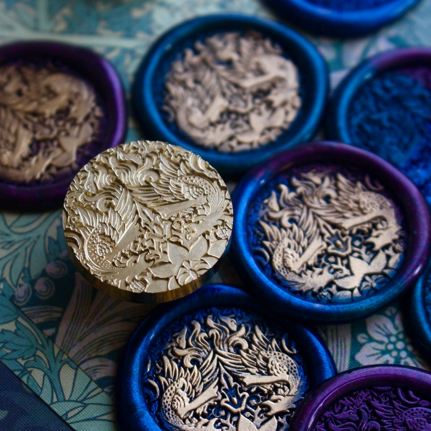 Wax seal stamp │Morris Dragon【25mm】 | シーリングスタンプ