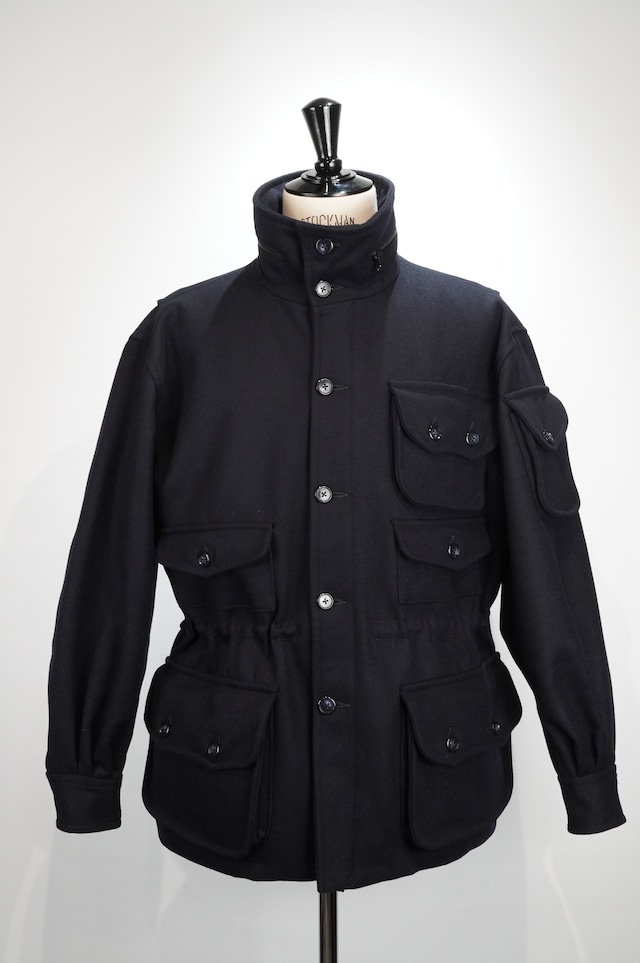 Copano86 /Tasmanian Wool Cashmere Melton Safari Jacket