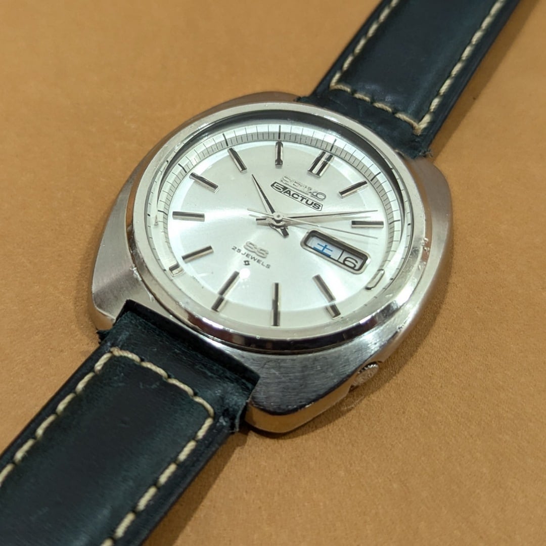 【希少/稼働】SEIKO ５アクタス 6106-7440 自動巻き 腕時計 5ACTUS】【6106-7440】SEIKO/セイコー 5アクタス 25石 Cal.6106C
