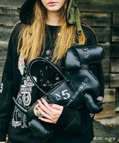 【直営限定ITEM】3D MY DOGGY BAG (BLACK)　CQ-44549H