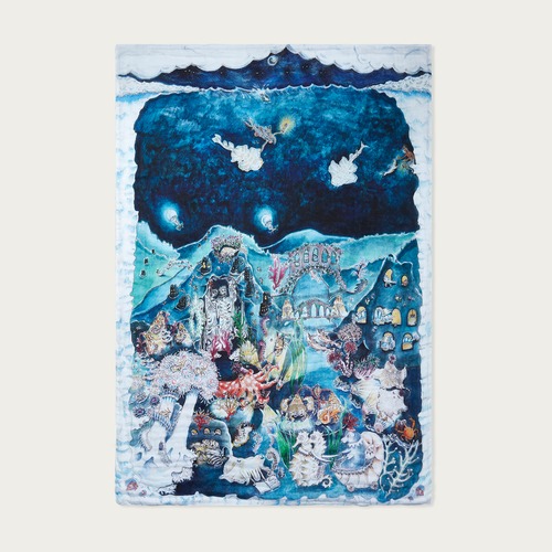 《即納》Forivor / THE LEGENDS OF THE SEA BABY MUSLIN SWADDLE 70×100