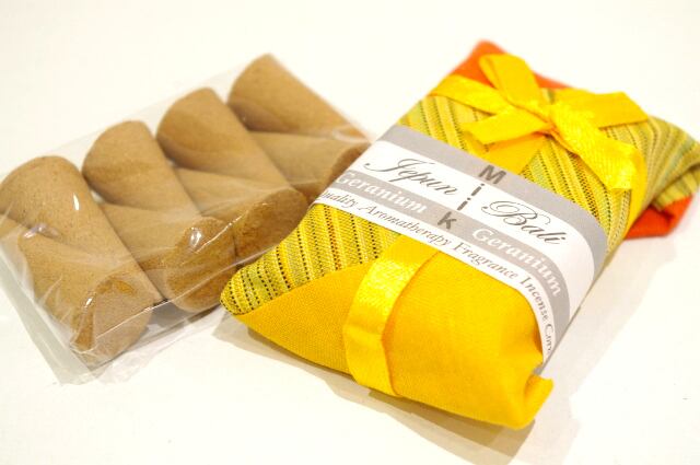 ゼラニウム/インセンス・コーン