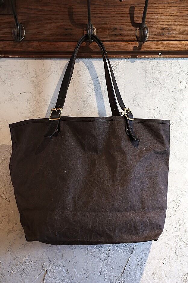 VASCO(ヴァスコ)~CANVAS×LEATHER TRAVEL TOTE BAG BLACK~
