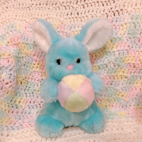 vintage Blue Bunnyの画像