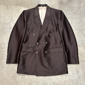 1980s FALCON DOUBLE TAILORED JACKET BROWN