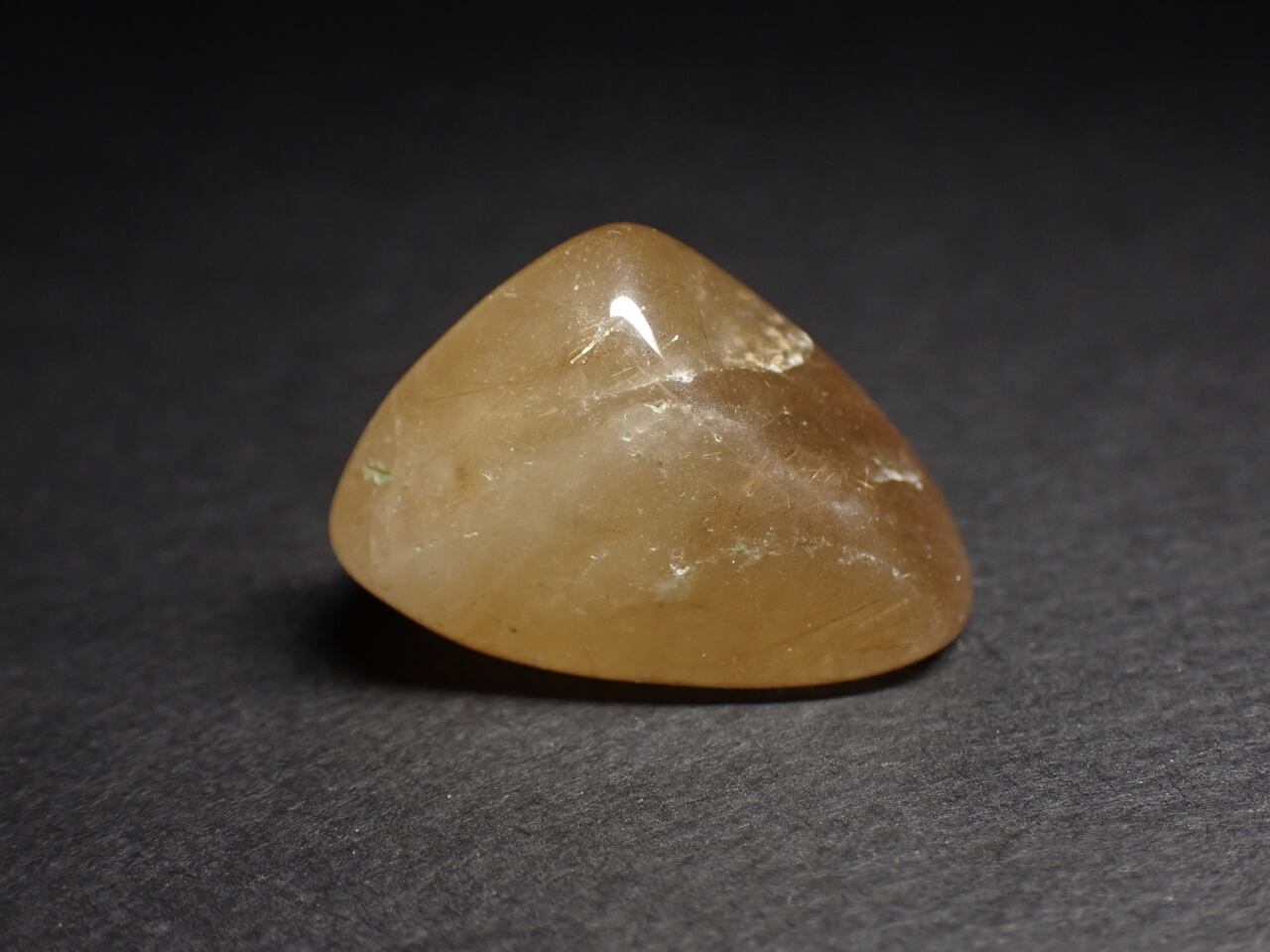 ピンクエピドートインクォーツ/Pink Epidote in Quartz タンブル T