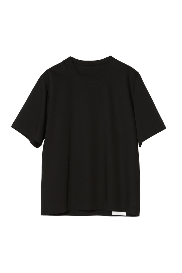 【LAST1】SHORT-SLEEVED T-SHIRT(BLACK × White cord)