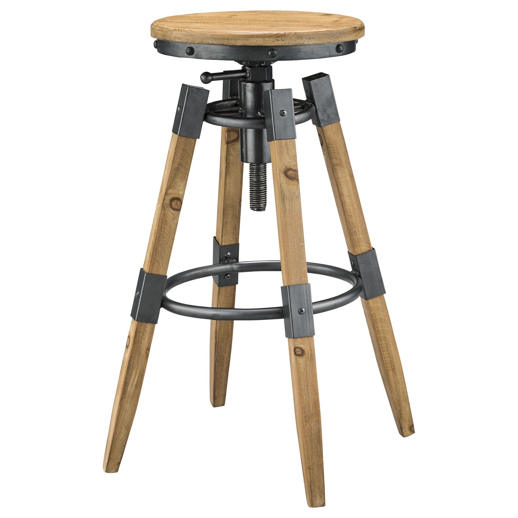 ALMO ダイニングテーブル 110×70 天然木フレーム | SnowPine