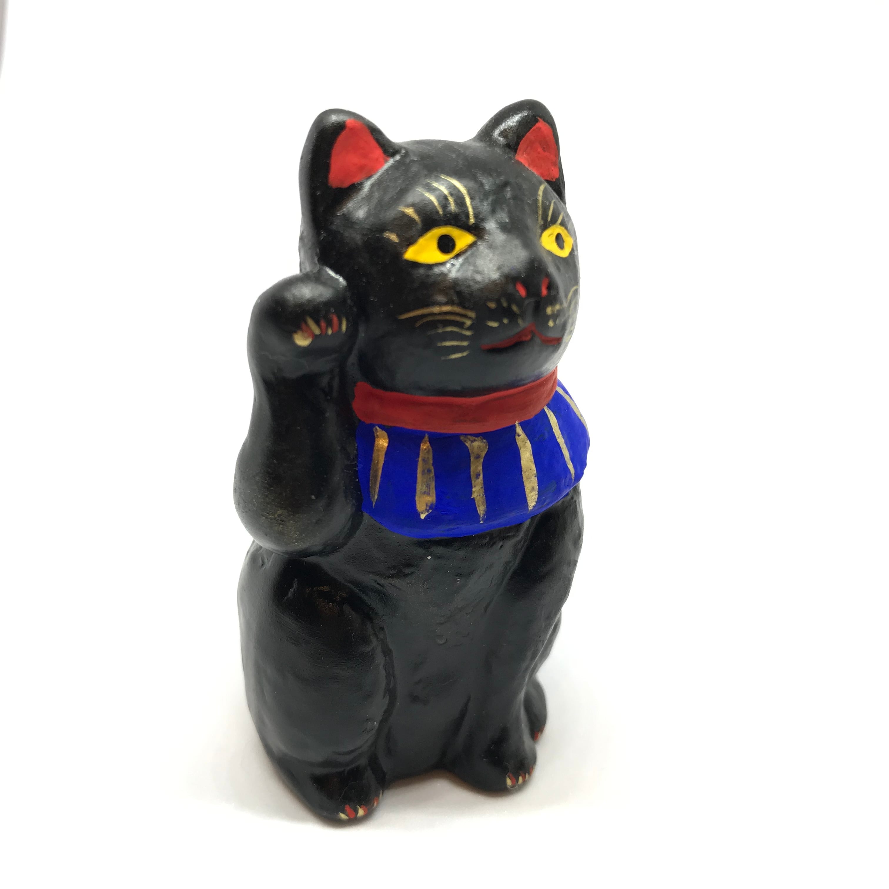 玩具工房 招き猫（小・黒） | 綱具屋SETORe