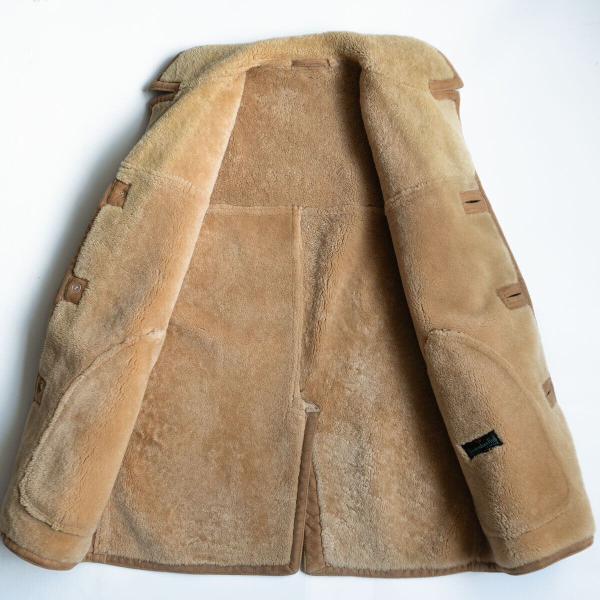 60s ABERCROBIE&FITCH アバクロ　ムートン マルジェラ 元ネタ 60s/ヴィンテージ】Abercrombie & Fitch【ムートン コート】40 レザー