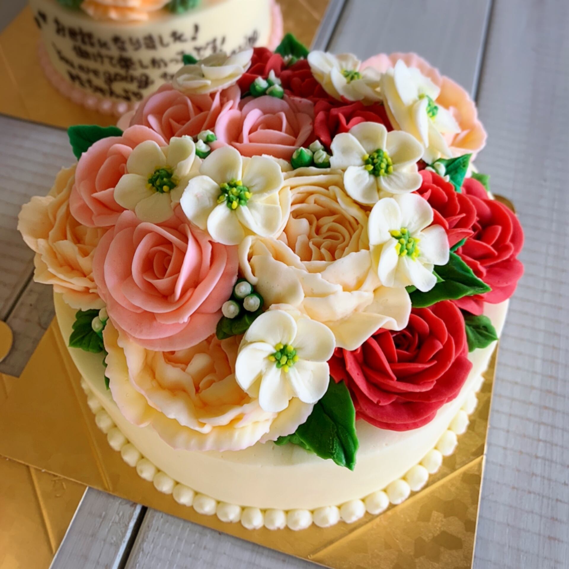 4号フラワーケーキ イメージ5 | フラワーケーキのCafe de Realite
