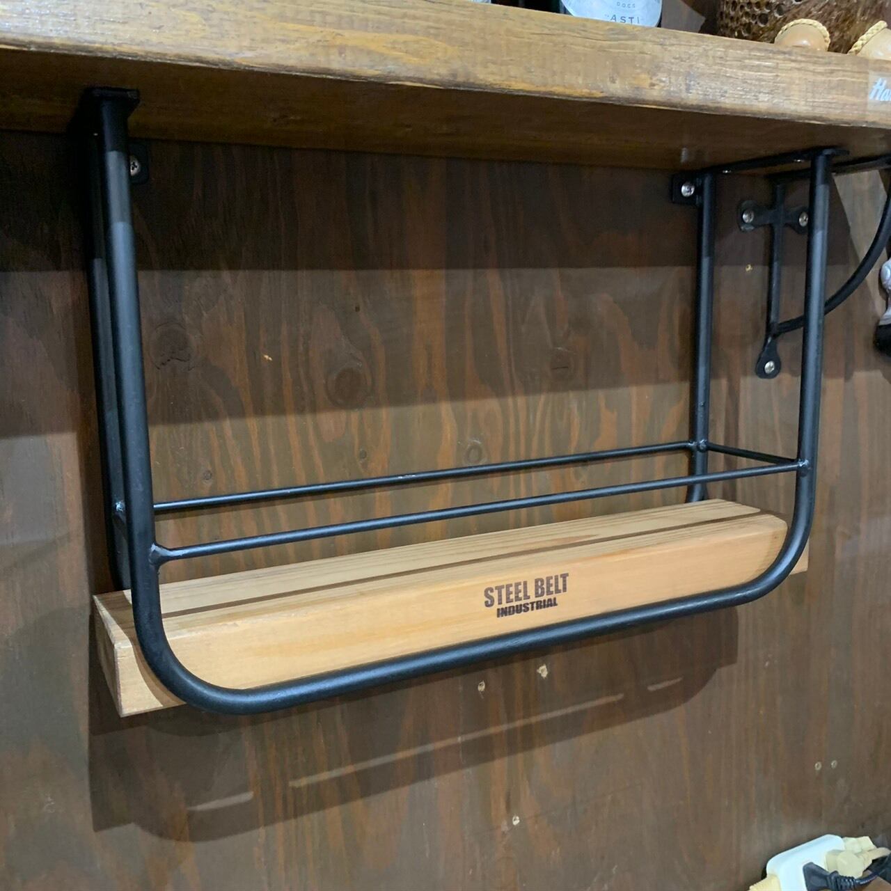 スパイスラック 吊り下げ式 棚 キッチンシェルフ W480×D120×H300