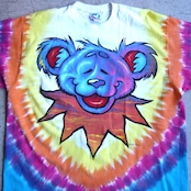 90s DEAD BEAR LIQUID BLUE Tシャツ