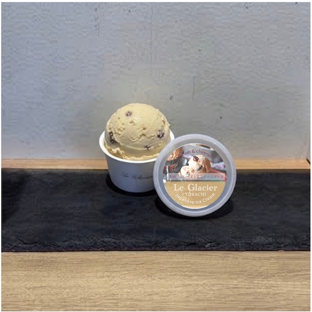 黒糖ラムレーズン＆マスカルポーネ (カップアイス 90ml)