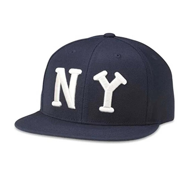 AMERICAN NEEDLE Flat Bill Snapback　New York Black Yankees　ニューヨーク・ブラック ヤンキース
