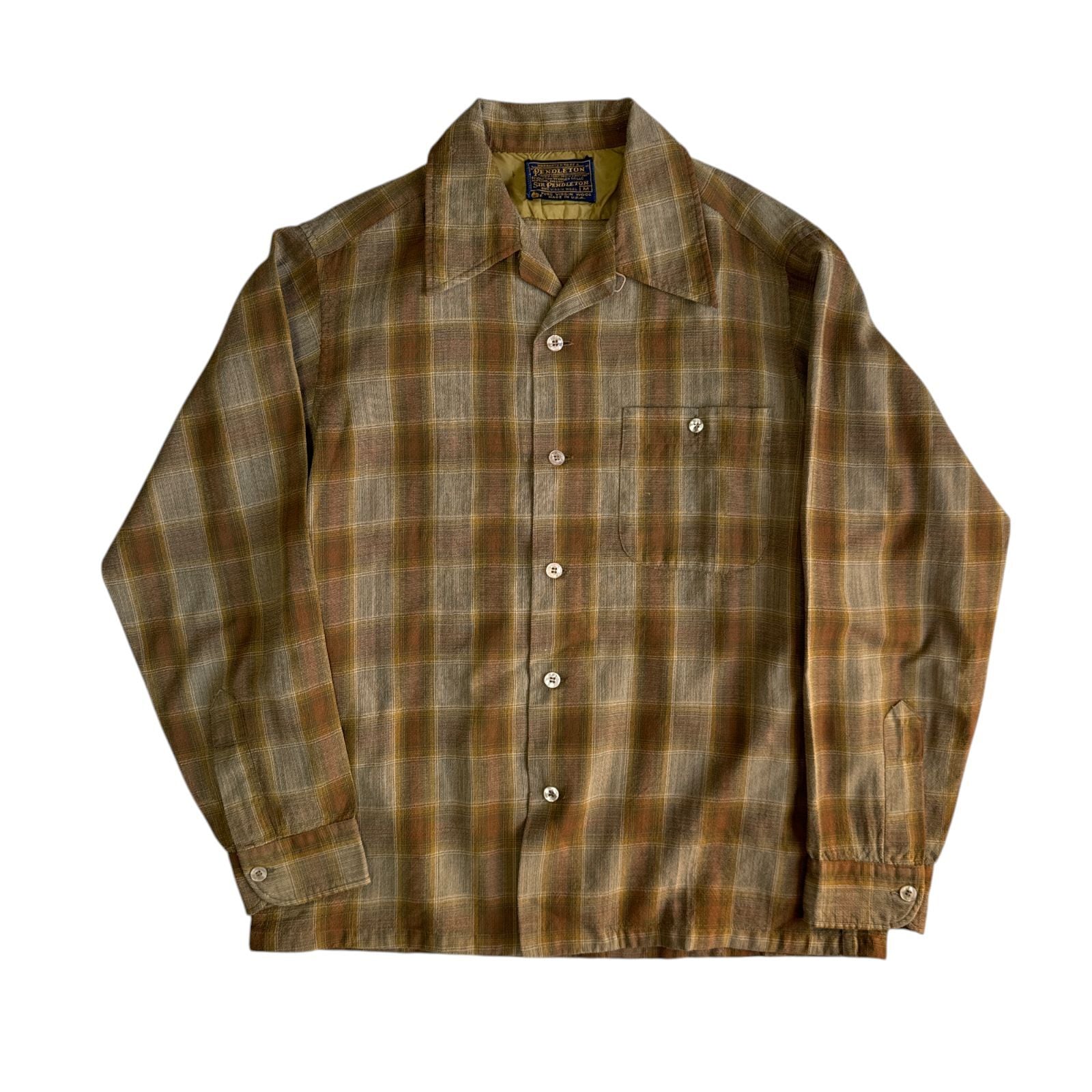 好配色 60s ペンドルトン ボード シャツ USA製 M 60s Pendleton ペンドルトン ボードシャツ BoardShirt Lサイズ
