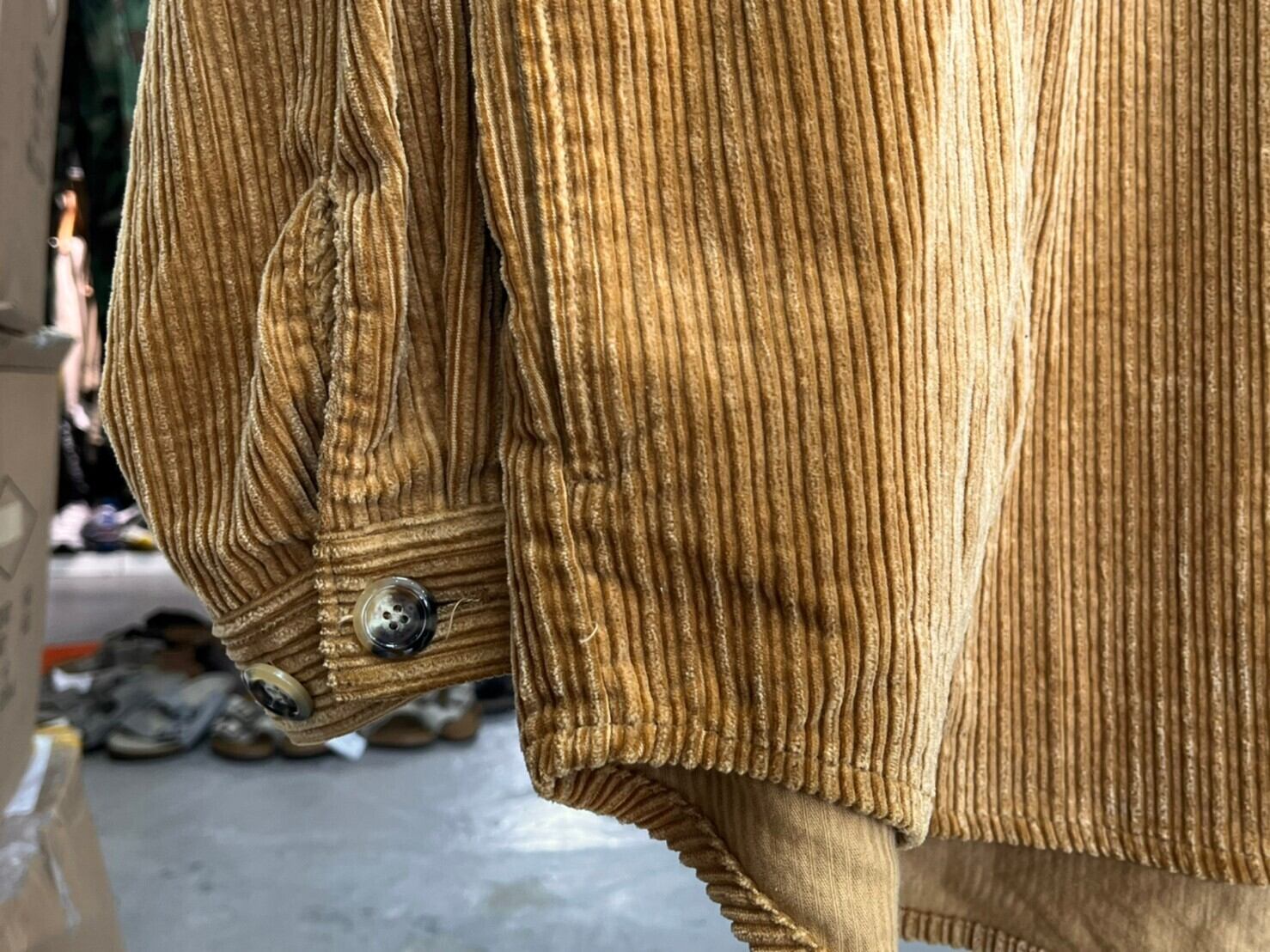 WTAPS 21AW WCPO LS CORDUROY SHIRT CAMEL LARGE 212WVDT-SHM04 57336 