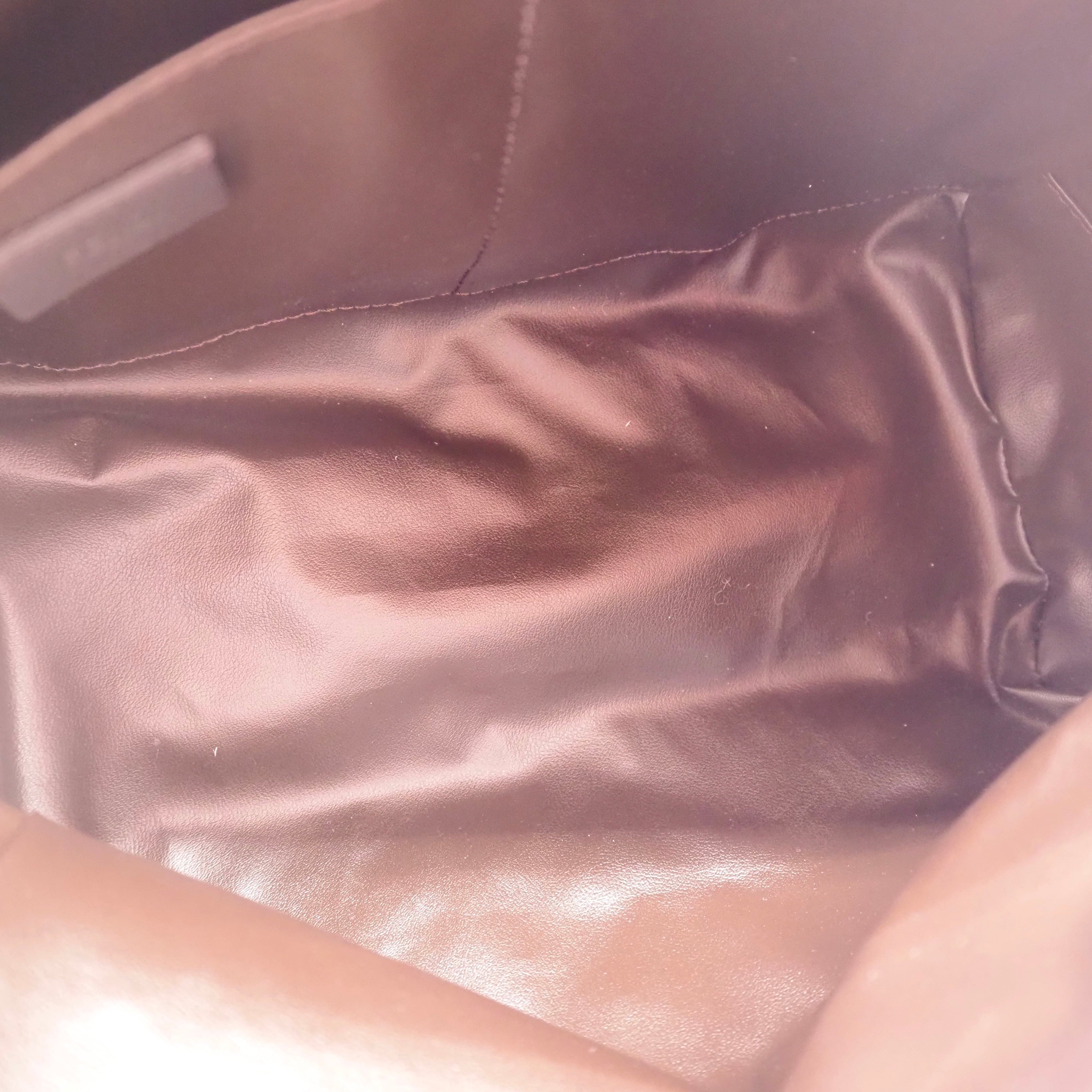 FENDI ズッカ ビューティー ポーチ ポリアミド ピンク フェンディ